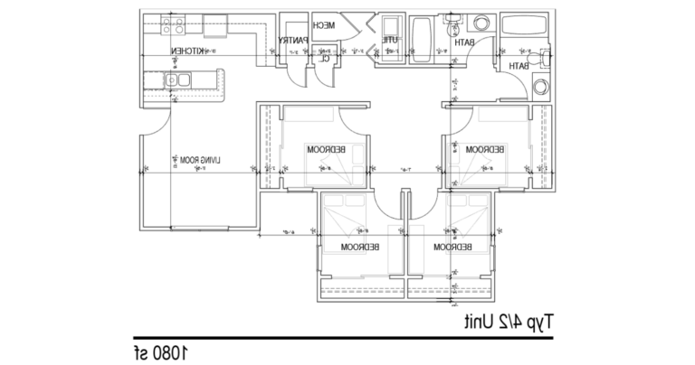 UP apartments 4Bed-2Bath